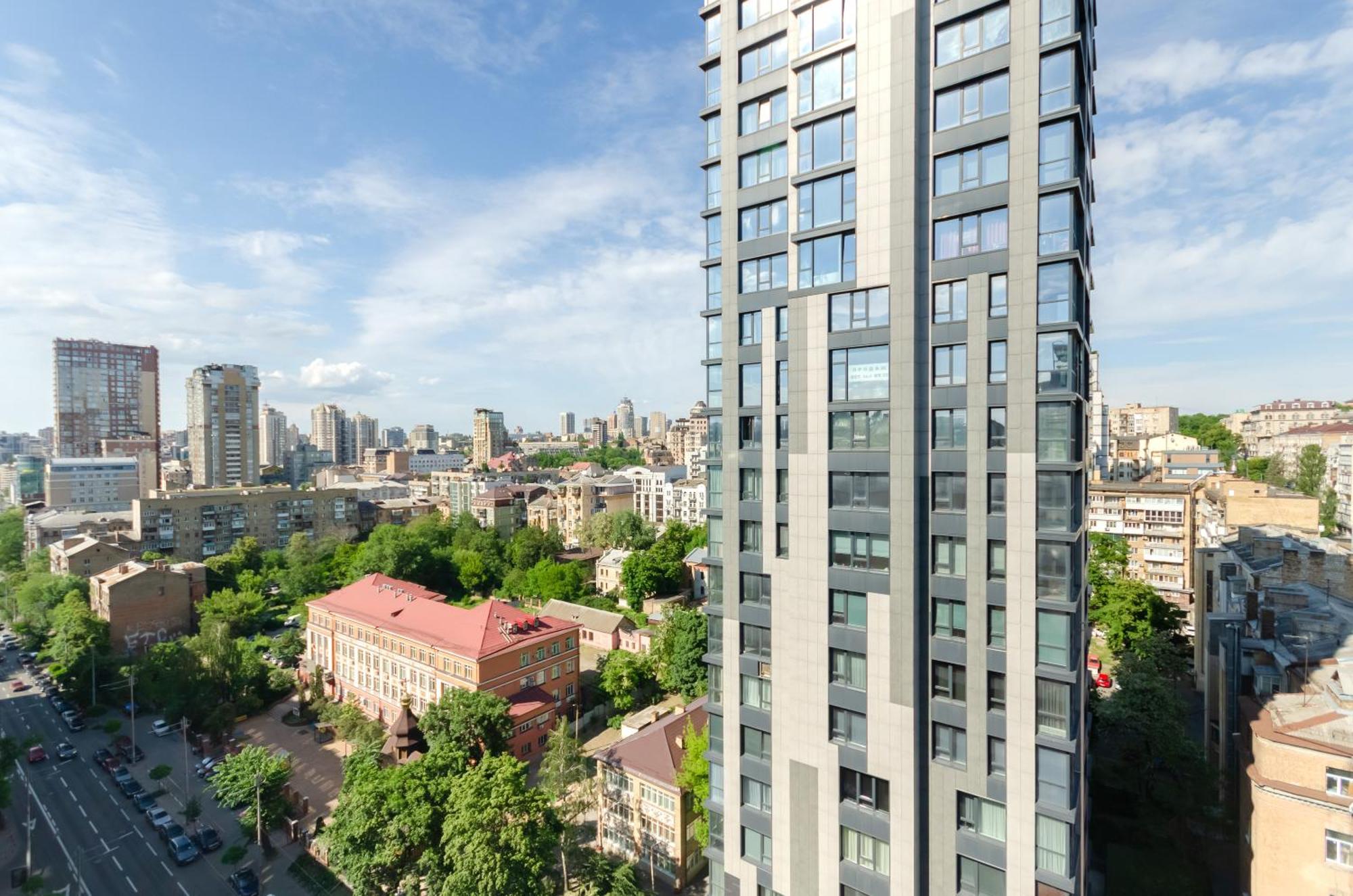 Petrovdom Inn Rc Diplomat Hall -The Smart Hotel Apartment Panoramic City View I Kiev Exterior foto